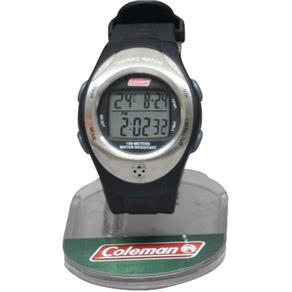 Relógio de Pulso Digital Marcador de Temperatura Data Cronometro Coleman