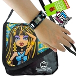 Relógio de Pulso Digital Monster High Mais Bolsa Cleo