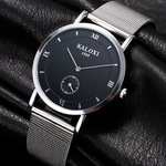 Relógio de pulso dos homens novos com o relógio de homens simples impermeável quartzo relógio de pulso de moda
