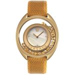 Relógio de Pulso Feminino Versace V253 Caixa Aço Pulseira Couro