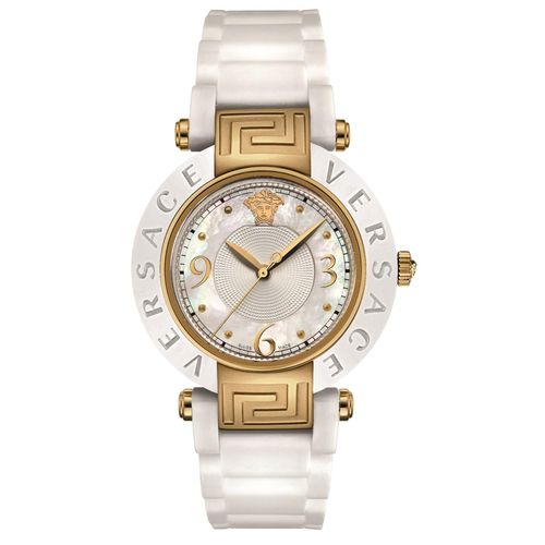 Relógio de Pulso Feminino Versace V262 Caixa Aço Pulseira Silicone