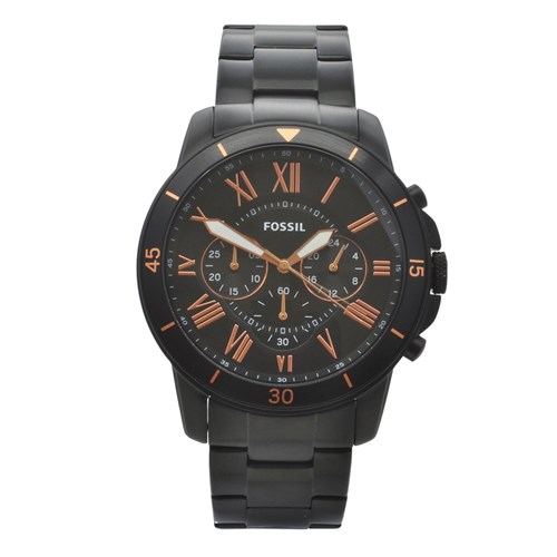 Relógio de Pulso Fossil Masculino Fs5374/1Pn - Preto