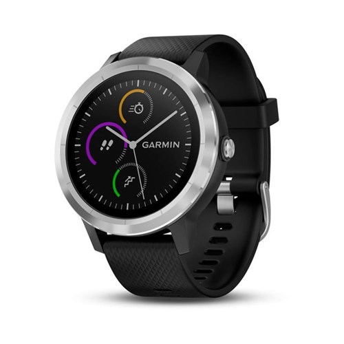 Relógio de Pulso Garmin Smartwatch Vivoactive 3 com Gps Preto com Prata