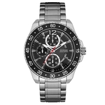 Relógio De Pulso Guess Men Black Masculino W0797g2 - Prata