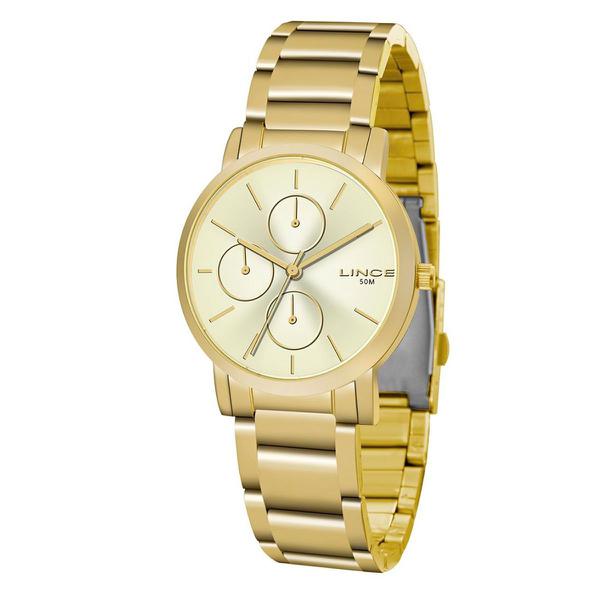 Relógio de Pulso Lince Feminino LMG4568L C1KX - Dourado