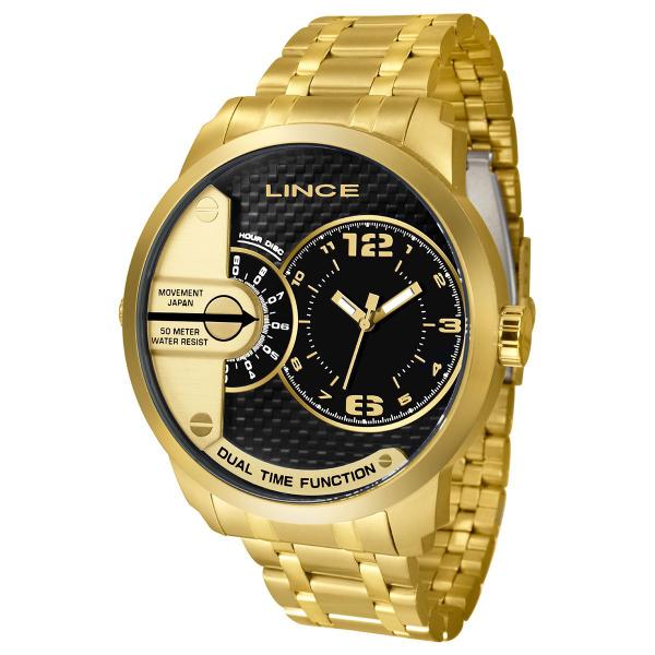 Relógio de Pulso Lince Masculino MRGH049S P2KX - Dourado