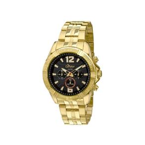 Relógio de Pulso Masculino Dourado 50 Metros Covd54af/4p