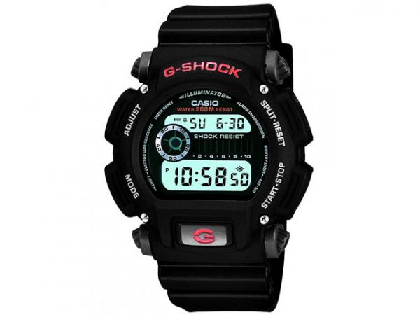 Relógio de Pulso Masculino Esportivo Digital - Cronômetro G-Shock DW 9052 1VDR