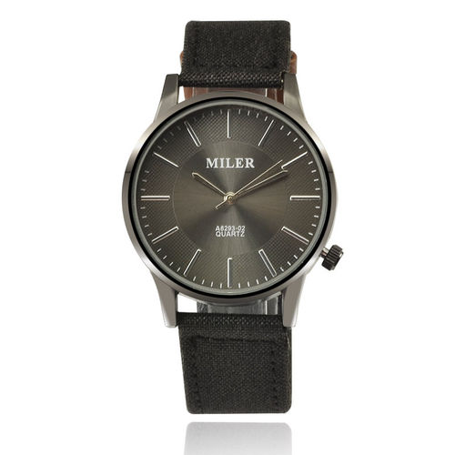 Relógio de Pulso Miler Original A8293-02 Masculino Esportivo Cor Preta
