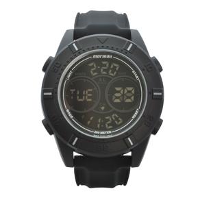 Relógio de Pulso Mormaii Masculino Troca Pulseiras MO1608AB/T8C - Preto e Cinza de Couro