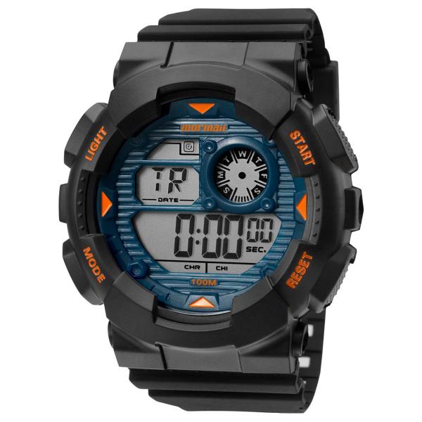 Relógio de Pulso Mormaii Wave Digital Masculino MO3415A/8A - Preto