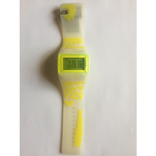 Relógio de Pulso Odm Digital Fashion Unissex - Amarelo