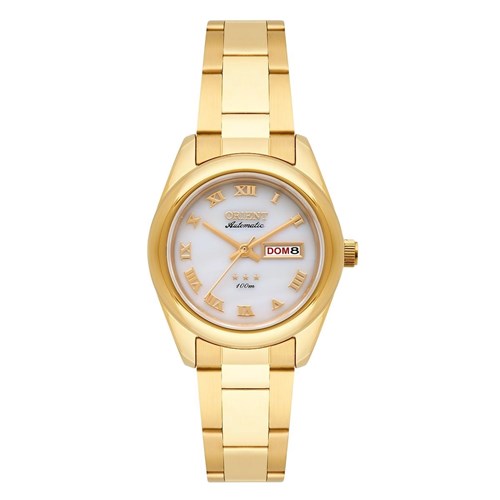 Relógio de Pulso Orient Automático Feminino 559Gp009 B3kx - Dourado