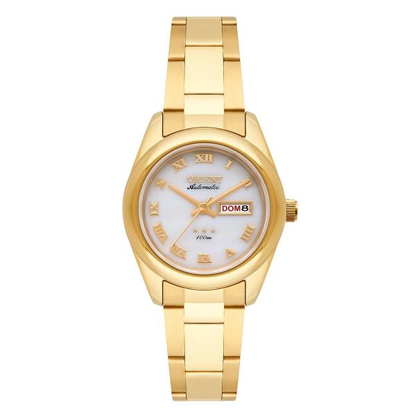 Relógio de Pulso Orient Automático Feminino 559Gp009 B3kx - Dourado
