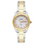 Relógio de Pulso Orient Automático Feminino Misto 559tt009 B3sk - Dourado e Prata