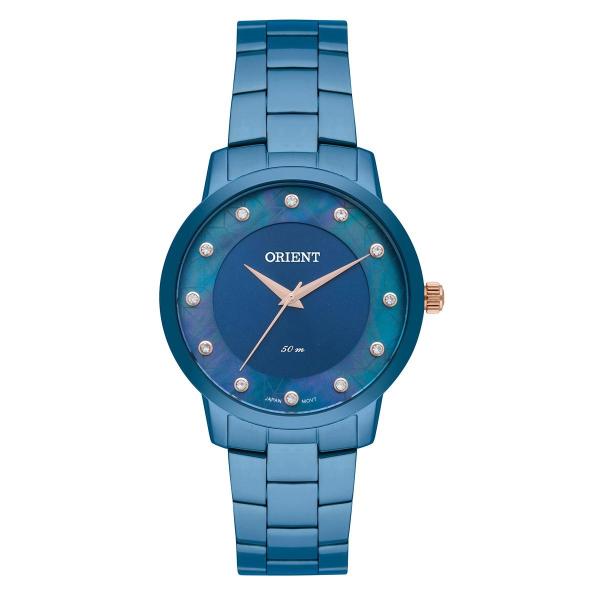 Relógio de Pulso Orient Feminino com Cristais Swarovski FASS0003 S2NX - Azul