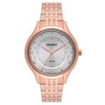 Relógio de Pulso Orient Feminino com Cristais Swarovski Frss0037 G1rx - Rosé