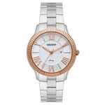 Relógio De Pulso Orient Feminino Ftss1108 S3sx - Prata E Rosé