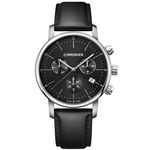 Relógio De Pulso Social Suíço Wenger Urban Classic Chrono 44mm 01.1743.102