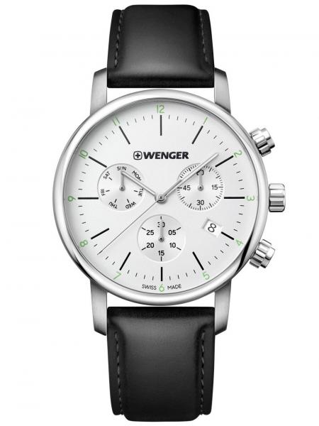 Relógio de Pulso Social Suíço Wenger Urban Classic Chrono 44mm 01.1743.118