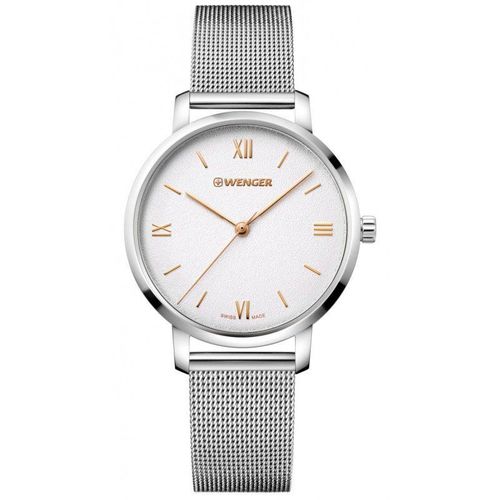 Relógio de Pulso Suíco Feminino 38mm Wenger Metropolitan Donnissima