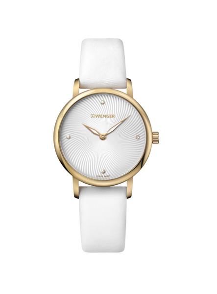 Relógio de Pulso Suíco Feminino Wenger Urban Donnissima Branco 35mm