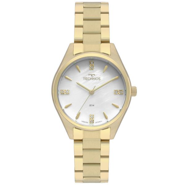 Relógio de Pulso Technos Feminino Boutique 2036mkq/4b - Dourado