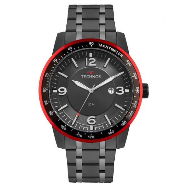 Relógio de Pulso Technos Performan Racer Masculino 2117LBA/4P - Preto