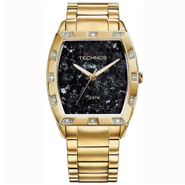 Relógio de Pulso Technos Stone Collection Gabro Feminino 2033AC4P - Dorado