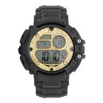 Relógio de Pulso X-games Masculino Xmppd476 Bxpx - Preto e Dourado