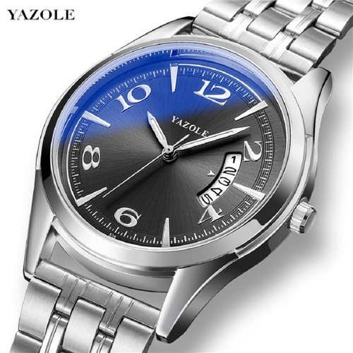 Relógio de Quartzo Yazole Z 515-S à Prova D 'água (1)