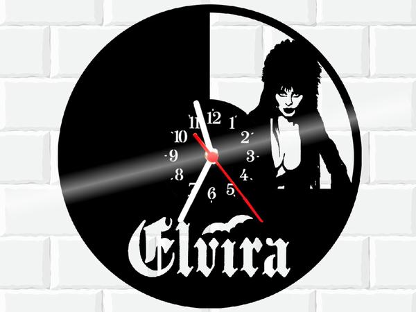 Relógio de Vinil Disco Lp Elvira a Rainha das Trevas - 3D Fantasy