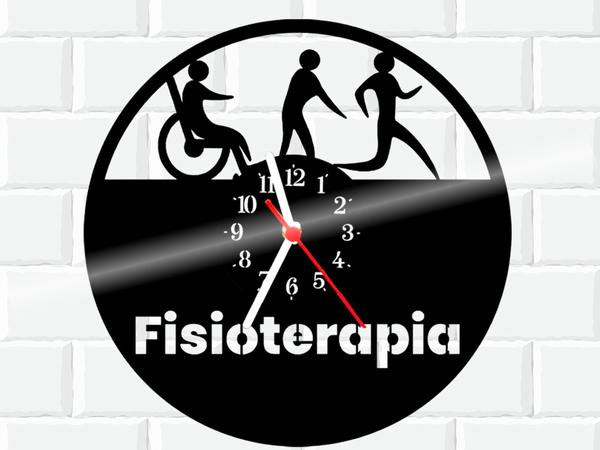 Relógio de Vinil Disco Lp Fisioterapia Fisioterapeuta - 3D Fantasy