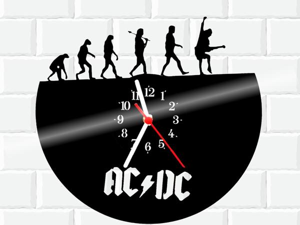 Relógio de Vinil Disco Lp Parede Acdc Rock N Roll - 3D Fantasy