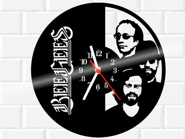 Relógio de Vinil Disco Lp Parede Bee Gees Rock - 3D Fantasy