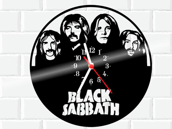 Relógio de Vinil Disco Lp Parede Black Sabbath Ozzy - 3D Fantasy