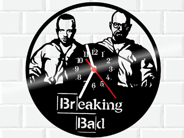 Relógio de Vinil Disco Lp Parede Breaking Bad Serie - 3D Fantasy