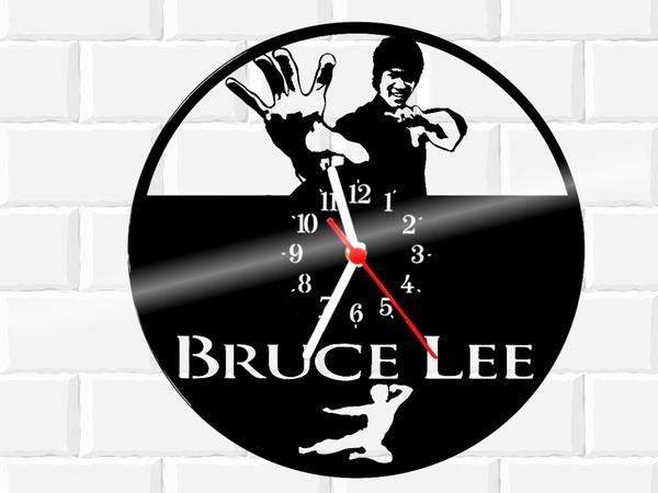 Relógio de Vinil Disco Lp Parede Bruce Lee Luta Filme - 3D Fantasy