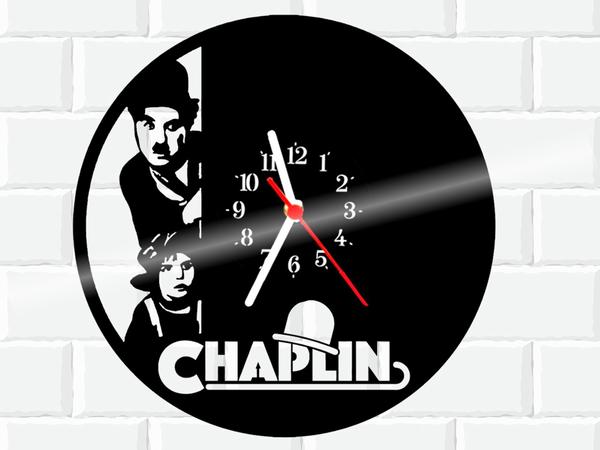 Relógio de Vinil Disco Lp Parede Charles Chaplin Cinema - 3D Fantasy