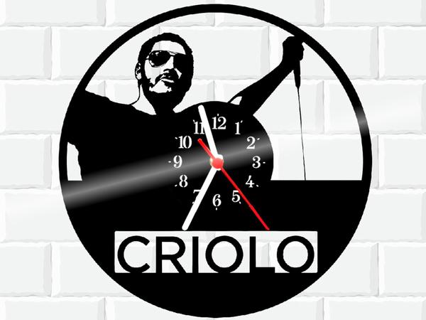 Relógio de Vinil Disco Lp Parede Criolo Rap Rapper - 3D Fantasy