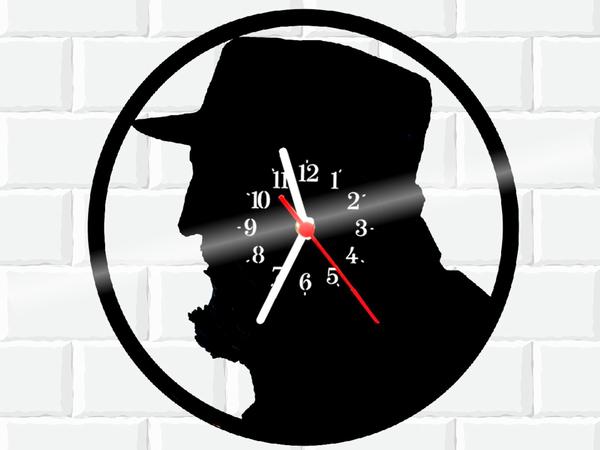 Relógio de Vinil Disco Lp Parede Fidel Castro Marxismo - 3D Fantasy