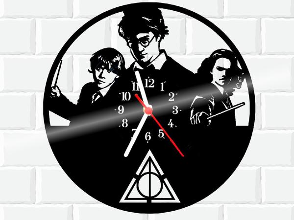 Relógio de Vinil Disco Lp Parede Harry Potter - 3D Fantasy