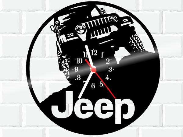 Relógio de Vinil Disco Lp Parede Jeep Carro - 3D Fantasy