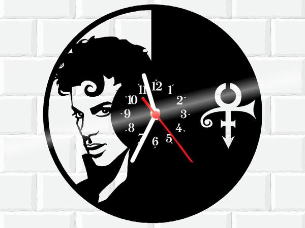Relógio de Vinil Disco Lp Parede Prince Musica - 3D Fantasy