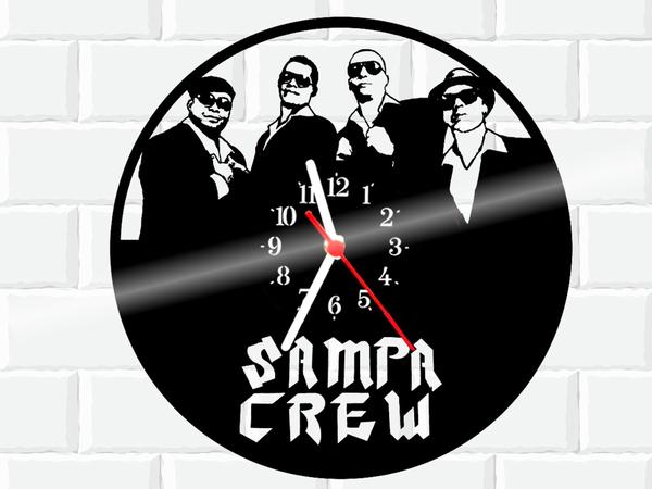 Relógio de Vinil Disco Lp Parede Sampa Crew Musica - 3D Fantasy