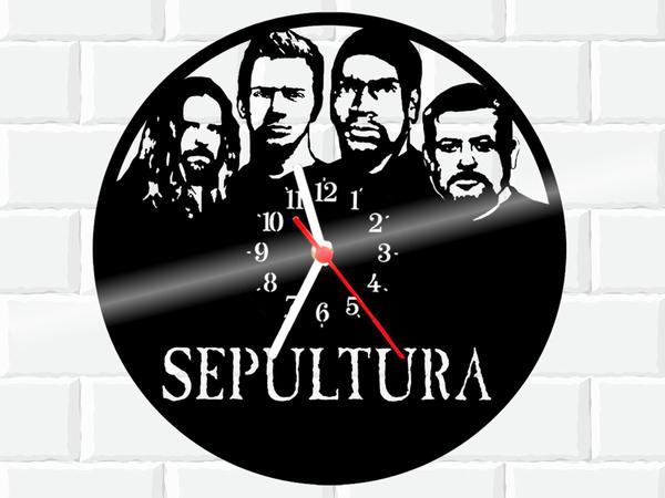 Relógio de Vinil Disco Lp Parede Sepultura Rock - 3D Fantasy