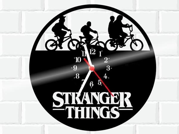 Relógio de Vinil Disco Lp Parede Stranger Things Serie - 3D Fantasy