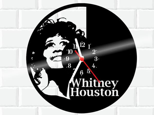 Relógio de Vinil Disco Lp Parede Whitney Houston - 3D Fantasy