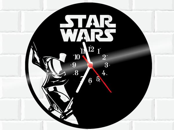 Relógio de Vinil Disco Lp Star Wars Guerra Nas Estrelas - 3D Fantasy