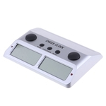 Relógio De Xadrez Digital Contagem Para Baixo Temporizador Placa Eletrônica Branco PS-383